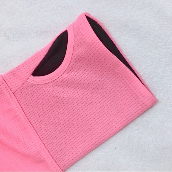 NWOT Avia Pink 1/2 Zip Fitness Pullover - Picture 3 of 4